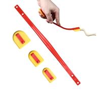 Sealant Scraper, Caulking Finishing Tool, 24cm/9.44in 2.05cm/0.80in 1cm/0.39in Caulk Remover Tool, Multi-Functional Adhesive Scraper, Ideal for Bathroom, Kitchen