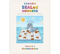 SEALed Numbers: Calm, ADHD-Friendly Large-Print Sudoku - 160 Logic Puzzles, Easy to Very Hard, with Neuro the Seal