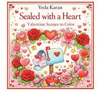 Sealed With a Heart: Valentine's Day Scenes to Color