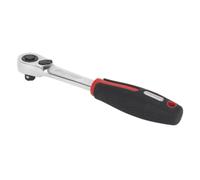 Sealey 0.6cmSq Llave de Carraca Compacto Cabeza 72 Diente Filp Inverso AK8980