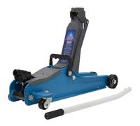 Sealey 1020LEB Gato Móvil 2tonne Bajo Entrada Corto Chasis - Azul