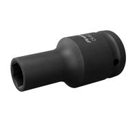 Sealey 17mm 1.9cmSq Vasos Hondos Métricos Toma de Impacto Hexágono 6 Punto