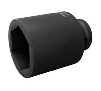 Sealey 46mm 1.9cmSq Vasos Hondos Métricos Toma de Impacto Hexágono 6 Punto