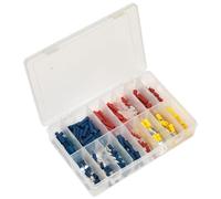 Sealey AB038MT Terminal de Engaste Surtido 200pc Azul, Rojo Y Amarillo