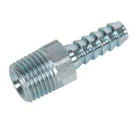 Sealey AC08 Piezas De Cola Rosca Macho 1/4" BSPT - Manguera De 1/4" Paquete De 5