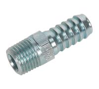 Sealey AC09 Piezas De Cola Roscas Macho 1/4" BSPT - 3/8" Manguera Paquete De 5