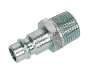 Sealey AC83 Atornillado Adaptador Masculino 1cmBSPT Paquete De 2
