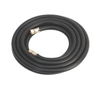 Sealey AH5R - Manguera de Aire (5 m x 8 mm con uniones BSP de 1/4"), Naranja, AH5RX