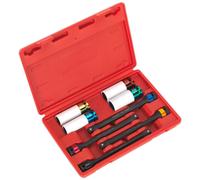 Sealey Torque Stick And Aluminio Rueda Juego de Brocas Impacto 8pc 1.3cmD AK2243