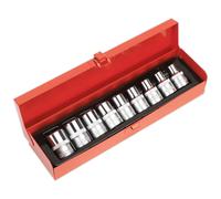 Sealey AK230 Trx-Estrella Enchufe Hembra Set 9pc 1.3cmsq Drive