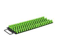Sealey Ak27051Hv - Bandeja de riel de enchufe de alta visibilidad verde de 1/4", 3/8" y 1/2"