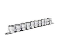 Sealey AK2740 Socket Set 11pc 3/8 pulgadas Drive Bloqueo ™ 6pt Imperial