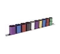 Sealey AK288 Multicolor Enchufe Set 10pc 1/2"" Sq Unidad Métrica