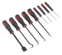 Sealey ak5209 rasqueta & gancho Set 9pc