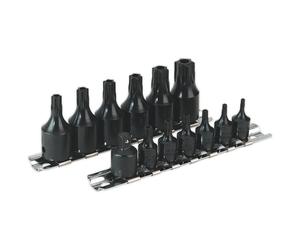 Sealey AK5585 Impacto Trx-Estrella Seguridad Enchufe Set 13pc 0.6cm Y 1cmsq