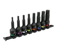 Sealey AK56001 Premier Hexagonal Impacto Set Llave Vaso 1.3cmSq Drive 8pc