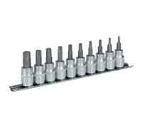 Sealey AK6207 Trx-Estrella Set Llave Vaso 1cmsq Drive 10pc
