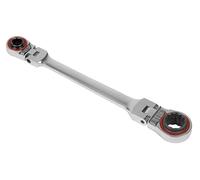 Sealey AK63947 4-in-1 Reversible Flexi-Head Ratchet Ring Spanner - Platinum Series
