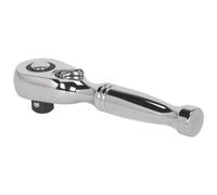 Sealey AK661S Stubby Llave de Carraca 1cmsq Drive Forma Pera Cabeza Flip Reverso