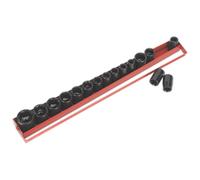 Sealey AK684 Juego de Llaves de Vaso 16pc 1.3cmsq Unidad Métrica/Imperial