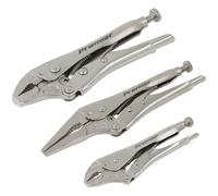 Sealey AK6876 Premier Set de Pinzas Cierre 3pc