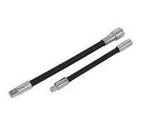 Sealey AK7341 Extensión Flexible Adaptador Set 2pc 0.6cm x 150mm Y 1cm x 200mm