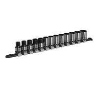 Sealey AK7994 Enchufe Set 13pc 1.3cmSq Unidad Métrica - Black Series