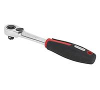 Sealey ak8980 llave de carraca llave de carraca de 1/4 "compacto cabeza 72-tooth funda Reverse Platinum Serie