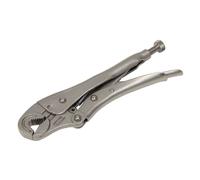Sealey Alicate Bloqueo Redondo Jaws 195mm 0-35mm Capacidad AK6871