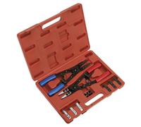 Sealey AK8500 Alicates Circlip Juego Interno / Externo 265mm para Trabajo Pesado