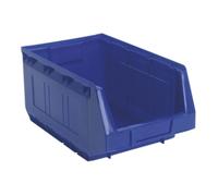 Sealey Almacenaje de Plástico Papelera 210 x 355 x 165mm - Azul Paquete 20 TPS4