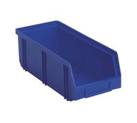 Sealey Almacenaje de Plástico Papelera Profundo 105 x 240 x 85mm - Azul Paquete