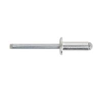 Sealey Aluminio Persiana Remache Estándar Brida 6.4 x 19.5mm Paquete De 200