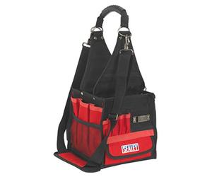 Sealey AP518 técnico de utilidad/herramienta bolsa de almacenamiento, rojo