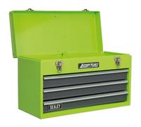 Sealey Herramienta Pecho 3 Cajón Portátil Con Ball-Bearing Guías - Verde/Gris