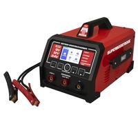 Sealey Arrancador/Cargador de batería de 200 A 6/12/24 V - SUPERBOOST200E