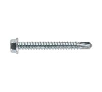 Sealey Autorroscantes Tornillo 5.5 x 50mm Hex Cabeza Cinc Paquete De 100