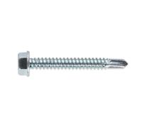 Sealey Autorroscantes Tornillo 6.3 x 50mm Hex Cabeza Cinc Paquete De 100