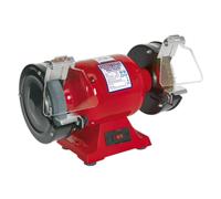 Sealey Banco Amoladora 150mm con Alambre Rueda 450W/230V Uso Rudo Bg150xw/99