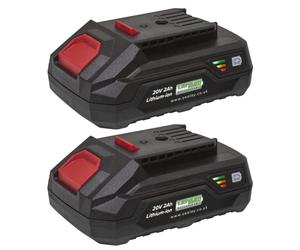 Sealey BK02 - Batería de Iones de Litio para Herramientas eléctricas de 20 V y 2 Ah para la Serie SV20V
