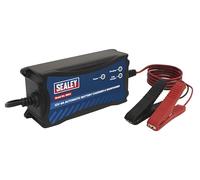 Cargador Mantenedor De Batería Sealey 12V 4A Totalmente Automático SBC4