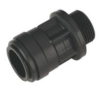 Sealey CAS22SA 22mm Adaptador Recto 1.9cmbsp Paquete De 2
