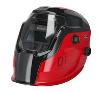 Sealey Casco de Soldadura Auto Opacidad - Pantalla 9-13 - Rojo PWH1