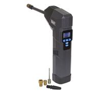 Sealey Compacto Recargable Neumático Inflador & Poder Banco Con Reflector CTI120