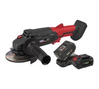 Sealey CP20VAGBKIT sin Cables Amoladora de Ángulo Kit Ø115mm 20V 4Ah SV20-2 Bat