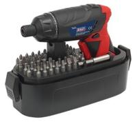 Sealey sin Cables Screwdriver Juego 53pc 3.6V Ion-Litio CP36S