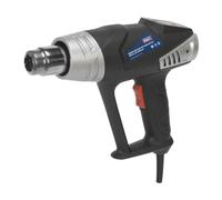 Sealey Deluxe Aire Caliente Pistola Kit Con Pantalla LED 2000W 80-600 C HS104K