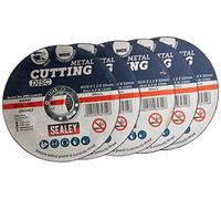 Sealey Disco de Corte PTC/115CET5 Ø115 x 1,2 mm de diámetro 22 mm, 5 Unidades