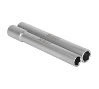 Sealey Extra Profundo Enchufe Juego 10 12mm 2pc 1cmSq Drive 120mm Largo SX1012