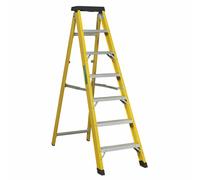 Sealey FSL7 Fibra de Vidrio Escalera de Mano 6-Tread En 131